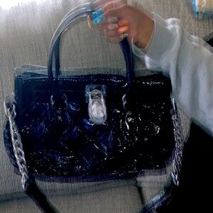 Leather Michael Kors bag